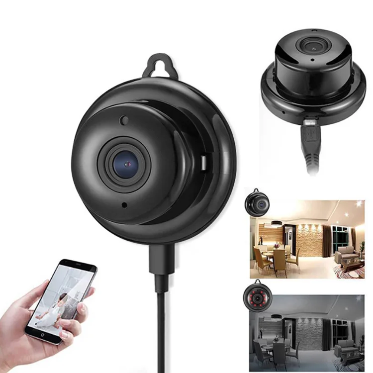 

Wireless Wifi Camera With Sensori Night Vision 1080P Remote Monitoring Mini Camera Wifi Spy Hidden Home Mini Wifi Camera