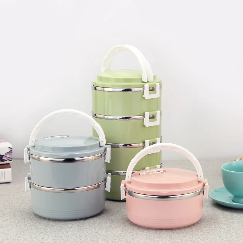 

Insulated Container Food Stainless Steel Thermal Bowl With Heating Lunch Bento Box
