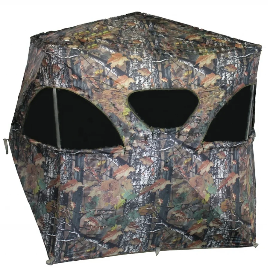 

Brickhouse Ground Hunting Blind in xx Hub Style Pop Up Hunting camo tent