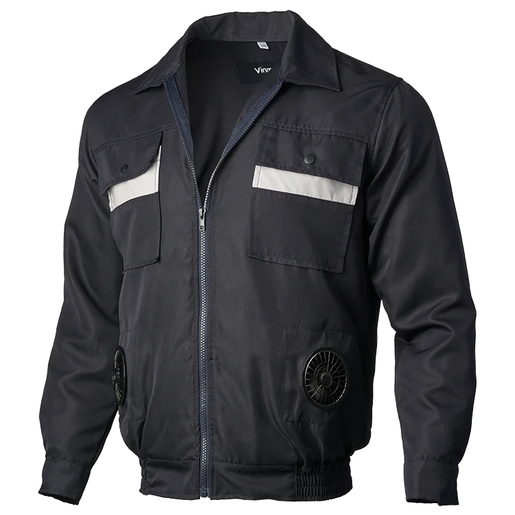 

Japan Hot Summer Wear Air Conditioning Cooling Fan Jacket For Laborer Worker