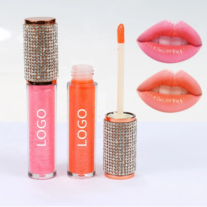 

Free Sample Makeup Liquid Lipstick Custom Wholesale Kids Nude Lipgloss Clear Creamy Private Label Vegan Lip Gloss
