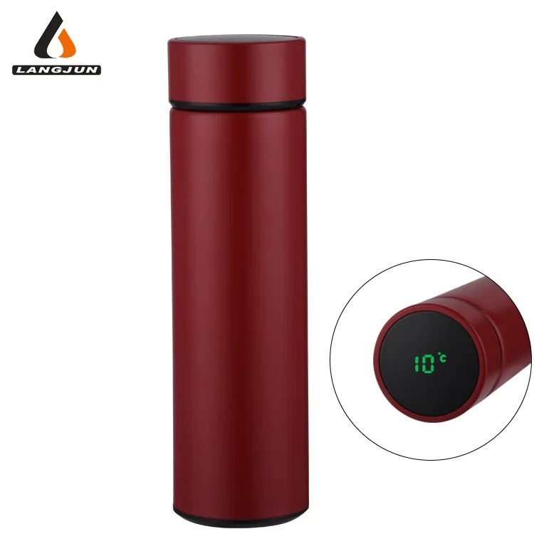 

eco friendly stainless steel 304 digital temp smart bottle