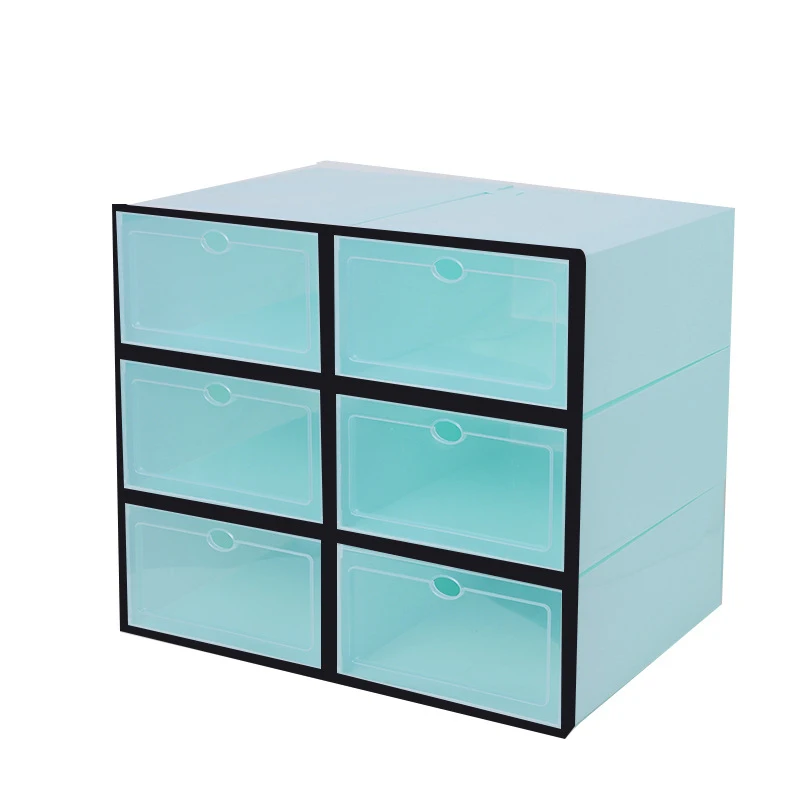 

Wholesale storage pp plastic storage clear stackable shoes box
