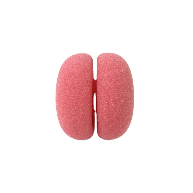 

Hot selling Colored DIY soft sponge curlers sleep curling iron, Pink,yellow