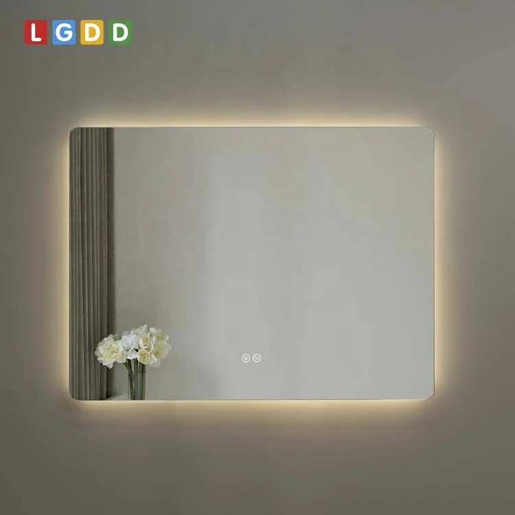 

Hot Seller Round Hotel Luxury Washroom Bathroom LED Mirror LED Bathroom Mirror