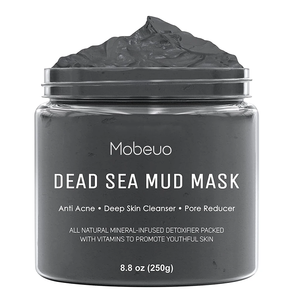 

Beauty Care Product Natural Pimple Extractor Moisturizing Acne Dead Sea Mud Mask For Women Skin Care, Black