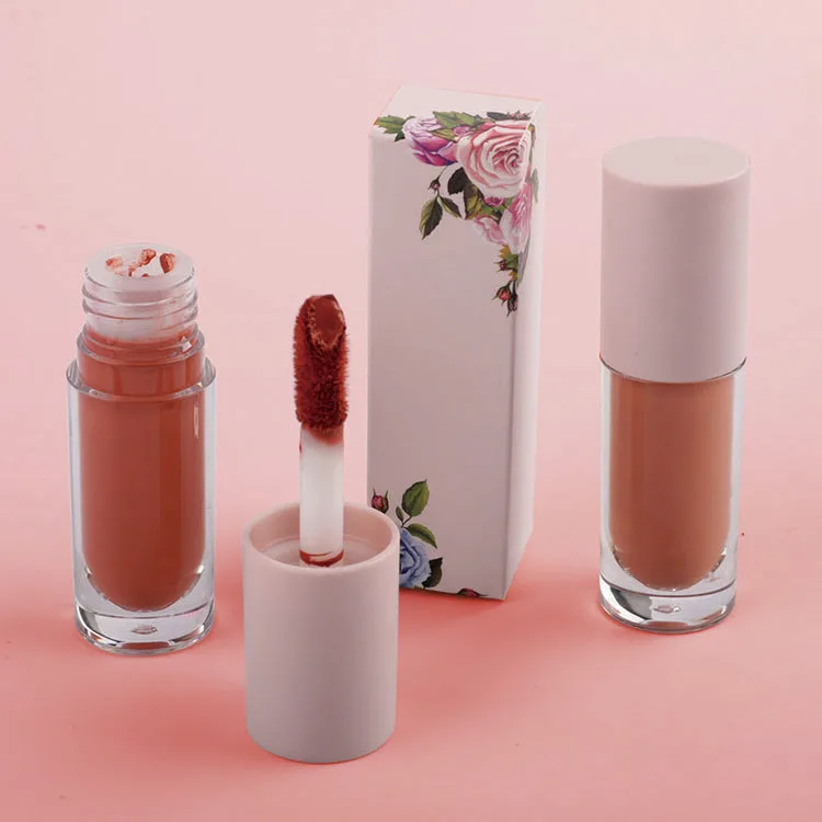 

Hot selling Makeup Matte Lipstick High Quality no logo 8 Colors Liquid Lipstick Private Label