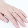 New Trendy Japanese&Korean Fashion Flower Design Rings For Women Personality Female Couples Rings Creative Valentine's Gifts