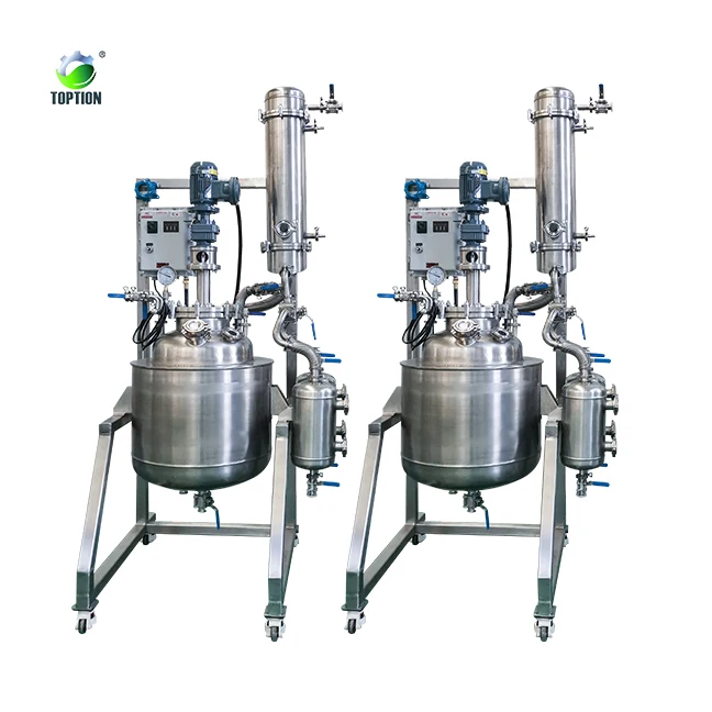 

200L chemical reactor decarboxylation reactor jacketed reactor price