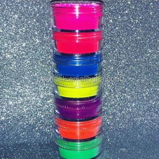 

Factory OEM private label cosmetics neon pigment eyeshadow loose powder stackable for makeup