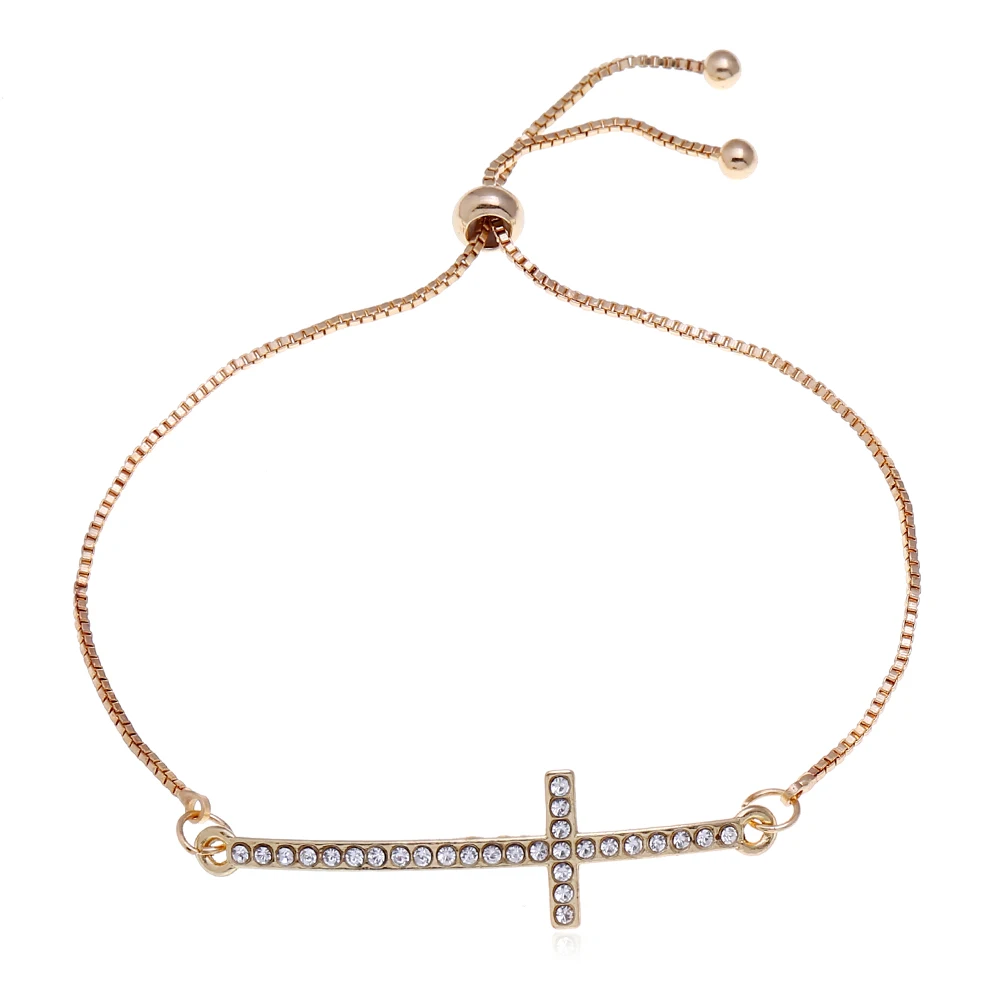 

Fashion gold cross jewerly bracelet for women wholesale NS10097, Picture