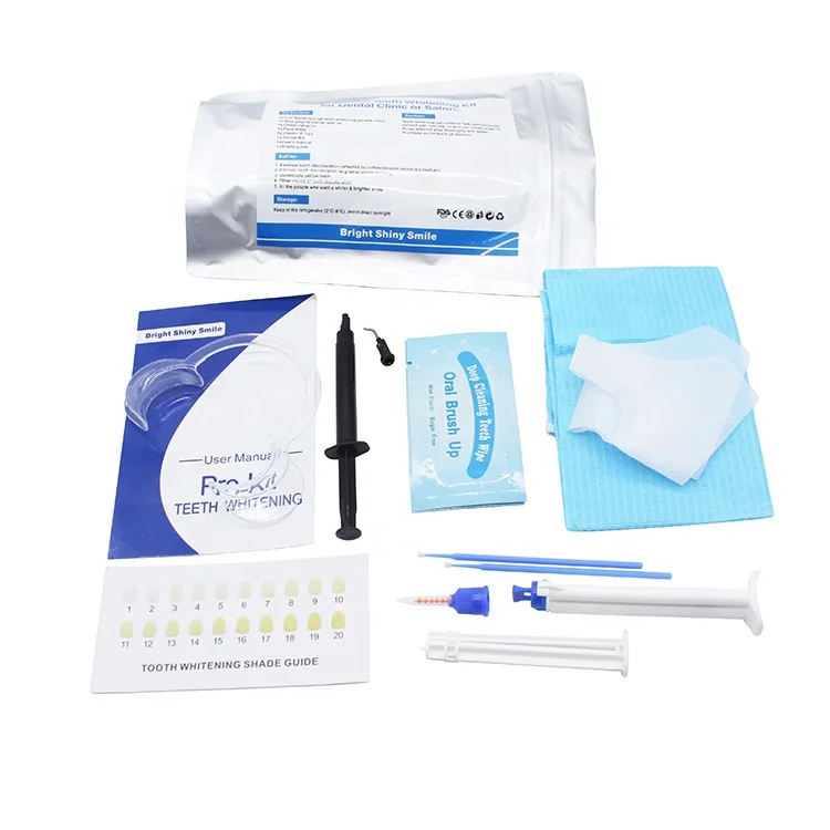 

CE Registered Professional Dental Bleaching System Peroxide Teeth Whitening Gel Kit 35%HP