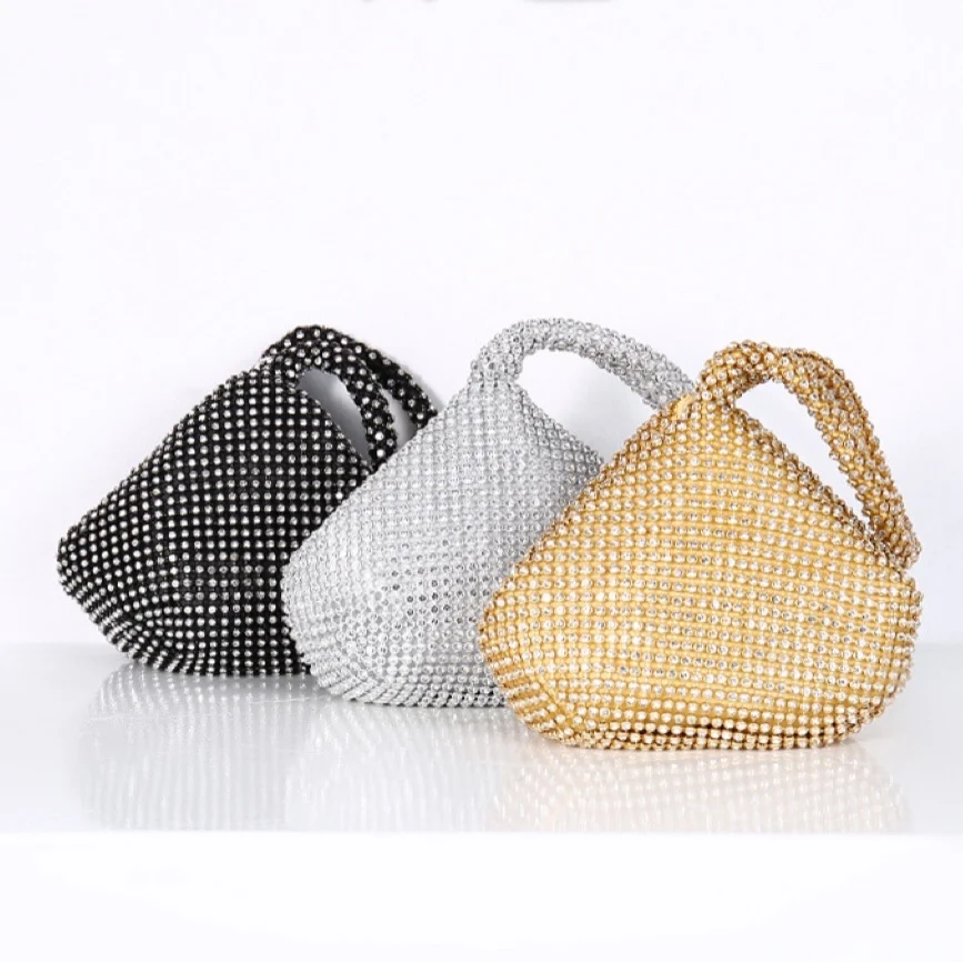 

Women Lady Mini HandBag Diamond Design Purses Eveningbags