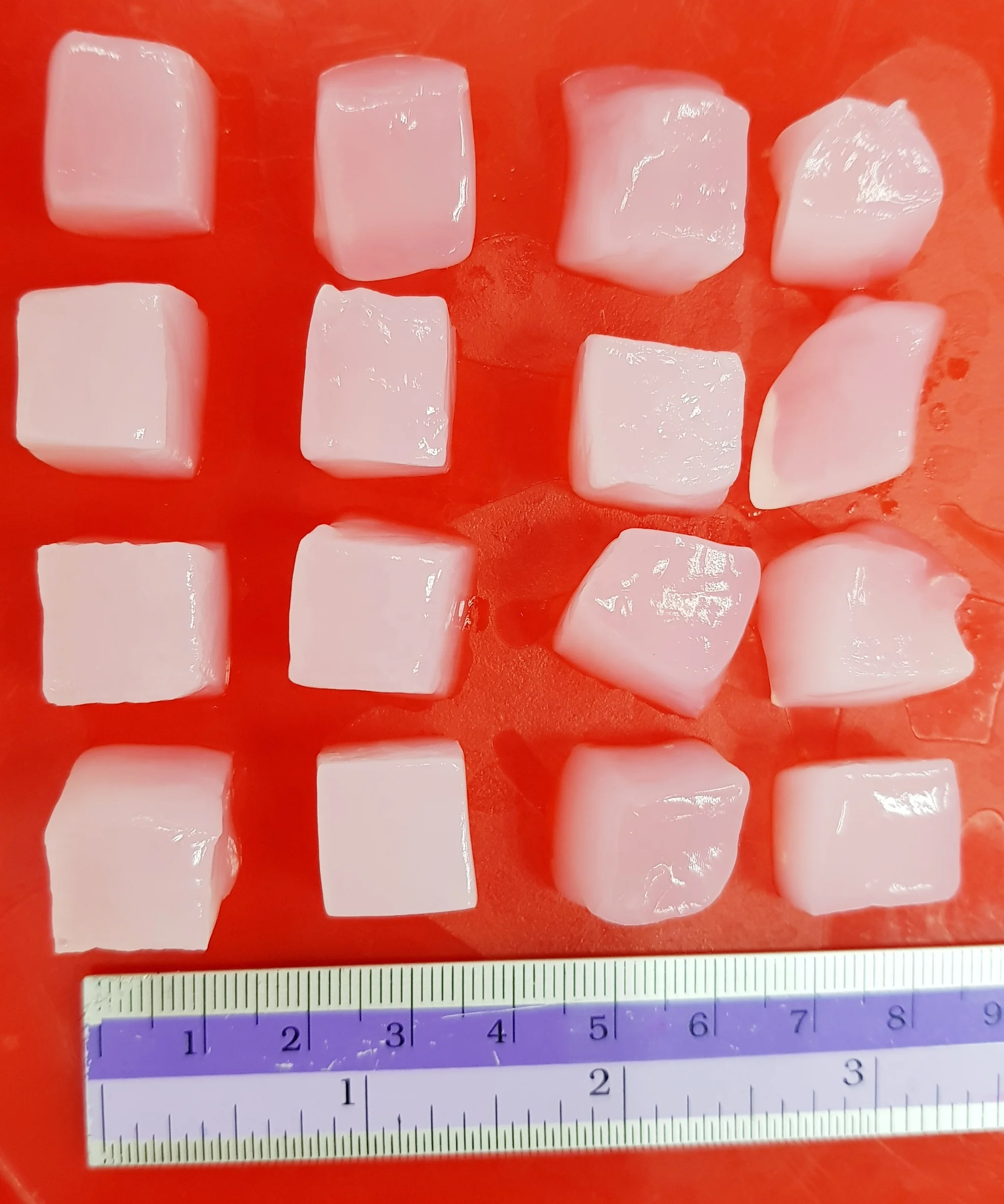 
Nata de coco dices in light syrup 