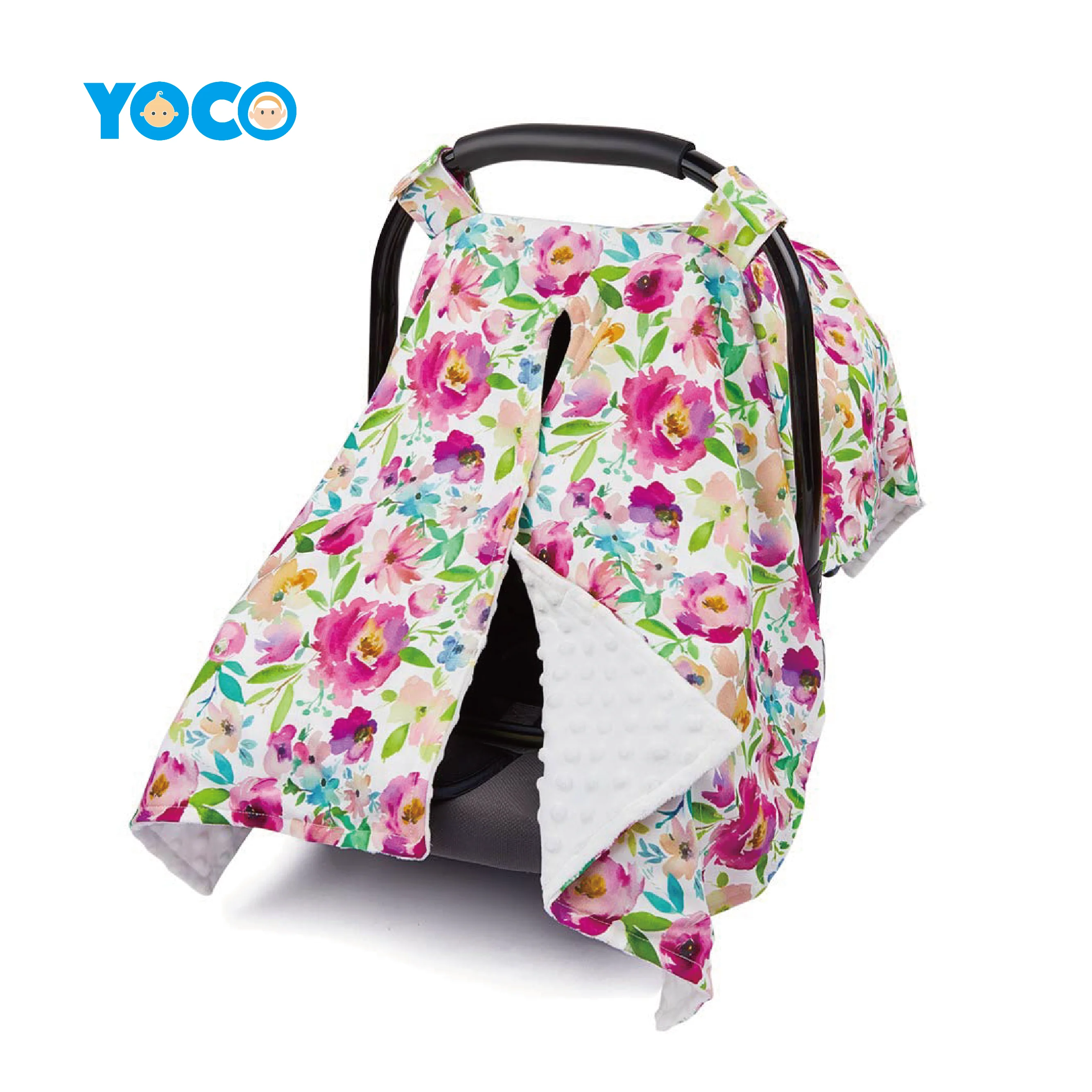 

2021 New Update Infant Car seat Canopy Cover Sequins Carseat Canopy Nursing Cover For Baby Outdoor, Customized