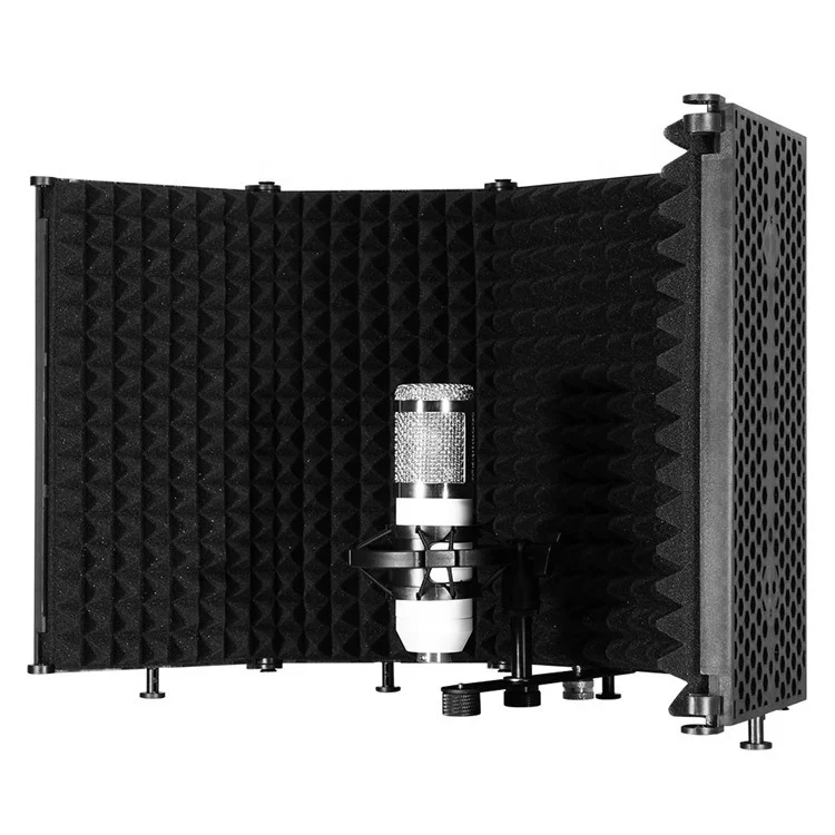 

Large Background Of Practical Plastic Sound Insulation Board In Recording Studio Windshield Soundproof Acoustic, Black