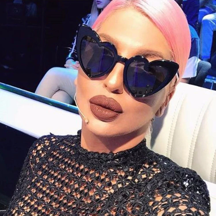 

Party Eyewear Heart Shaped Glasses Women Sunglasses Cheap Fashion Sunglasses