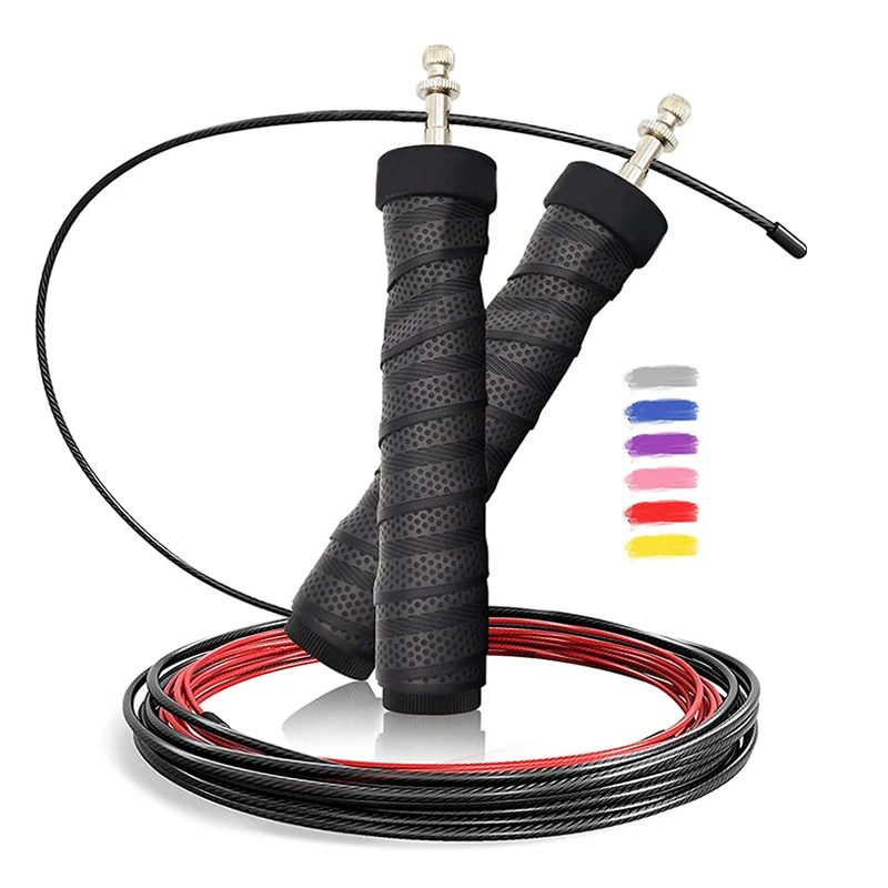 

Brand new speed ropes black thick rope exercise jump rope, Customized colors