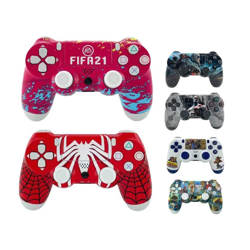 

New high quality full function vibration led charging for manette PlayStation 4 ps4 wireless controller private customization, Fifa/gta/god of war/hall of valor