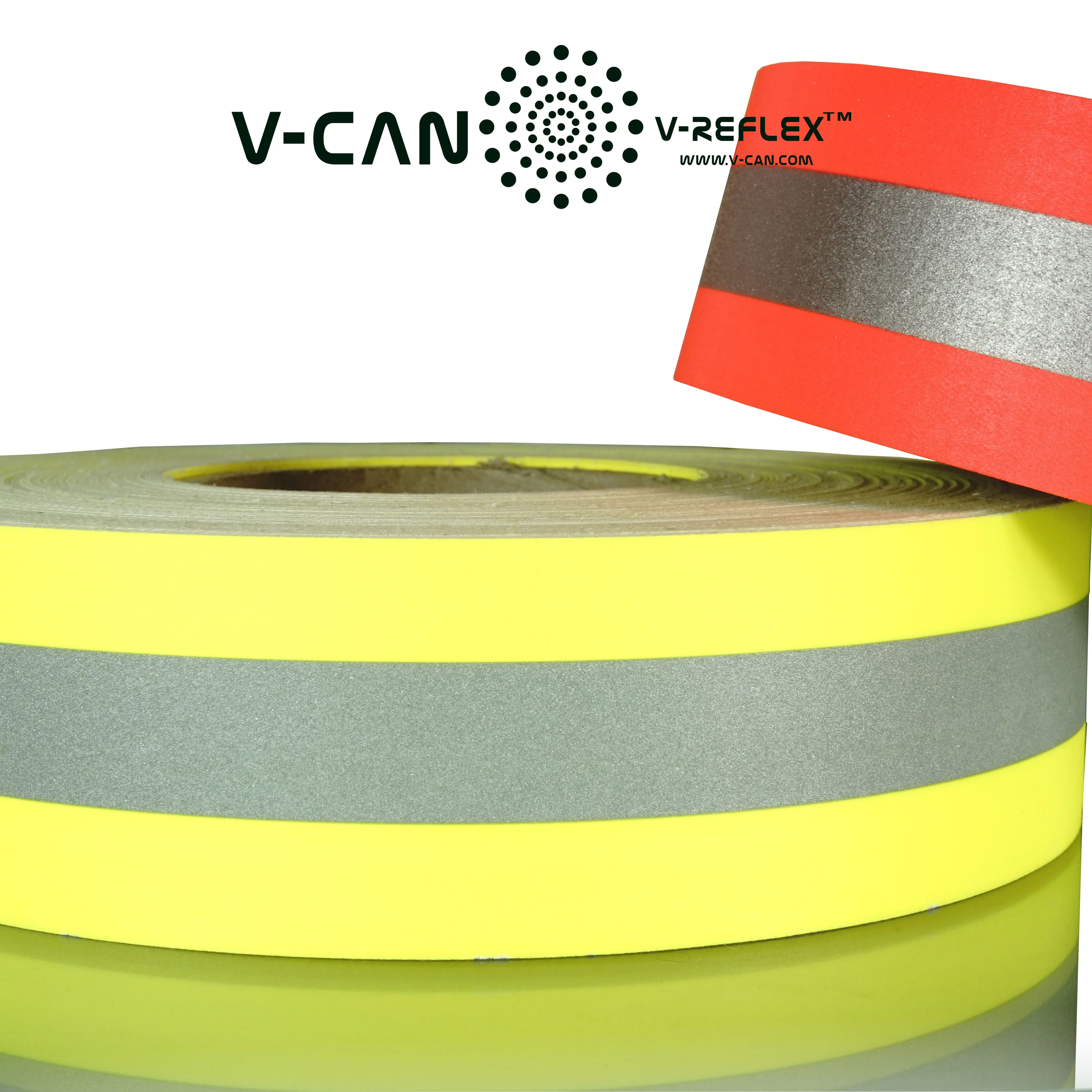 High Visible Reflective Tape For Firefighter Garments,Fluorescent Lime