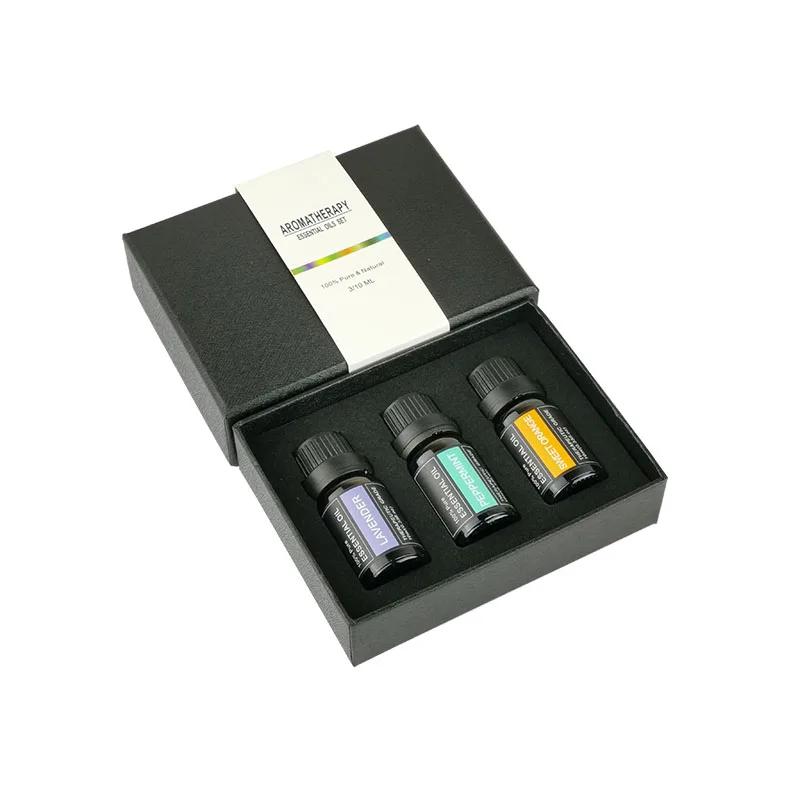 

Oils Set 3 Organic Aromatherapy Essential Oil Gift Set lavender peppermint orange 3 x 10ml ideal for diffuser