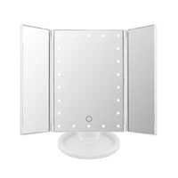 

touch sensor switch cosmetic make up light led mirror