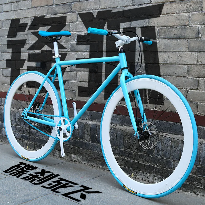 

Bicycle 24 inch 26 inch Single speed bike color bike Fixed Gear, Customized