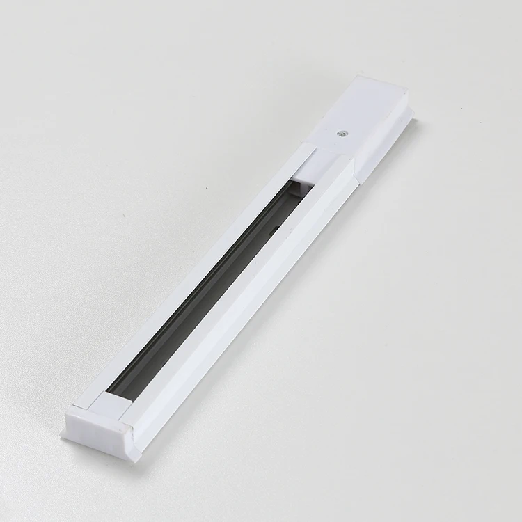 
Hot Sale Led Spotlight Rail White Connector Jointer For 2 Wire track light fitting 