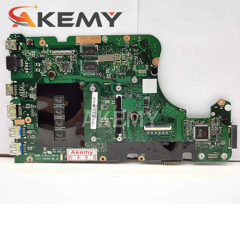 

X555LJ 4GB RAM I3-5005U GT920M 2GB mainboard REV 3.6 X555LJ LB X555LF X555LD X555L VM590L laptop motherboard For Asus