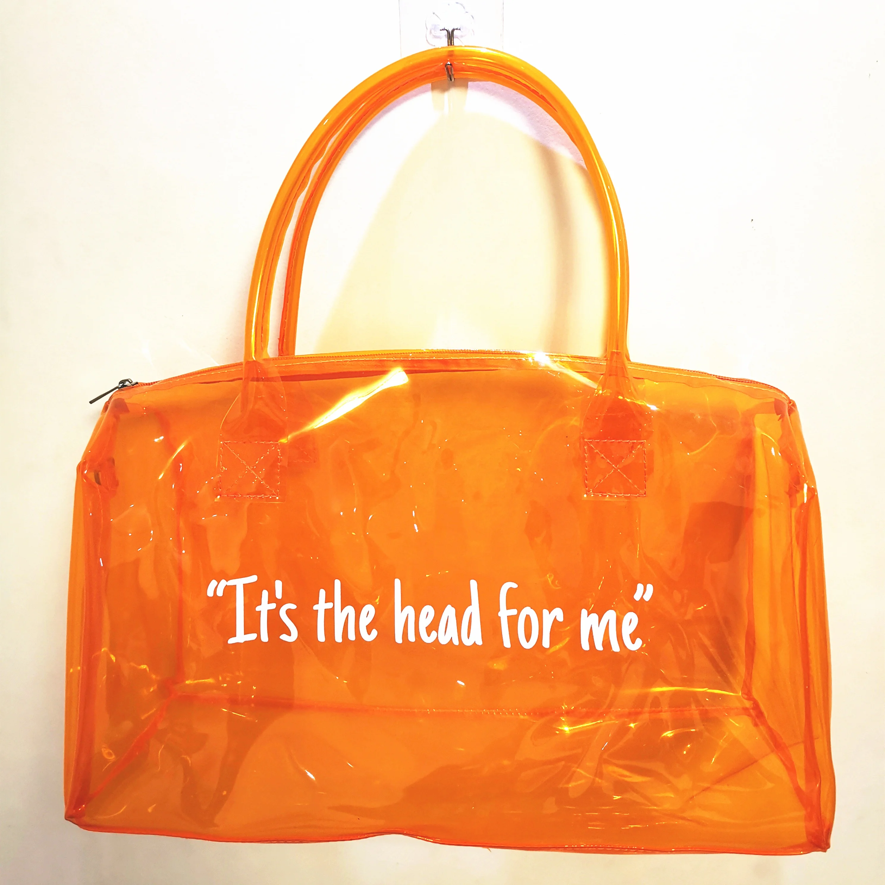 

Wholesale new transparent duffle bags women handbags pvc clear pvc duffle bag plastic duffle bag, Customers' requirement