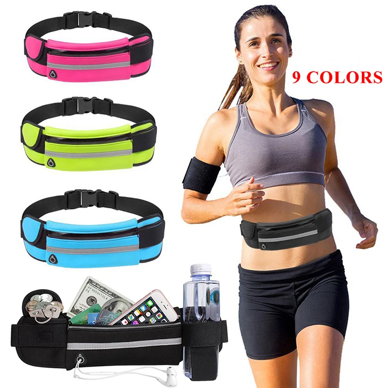 

Waterproof Hiking Cycling Running Outdoor Neoprene Belt Waist Bag Custom Sport Fanny Pack With Water Bottle Holder, Pictures