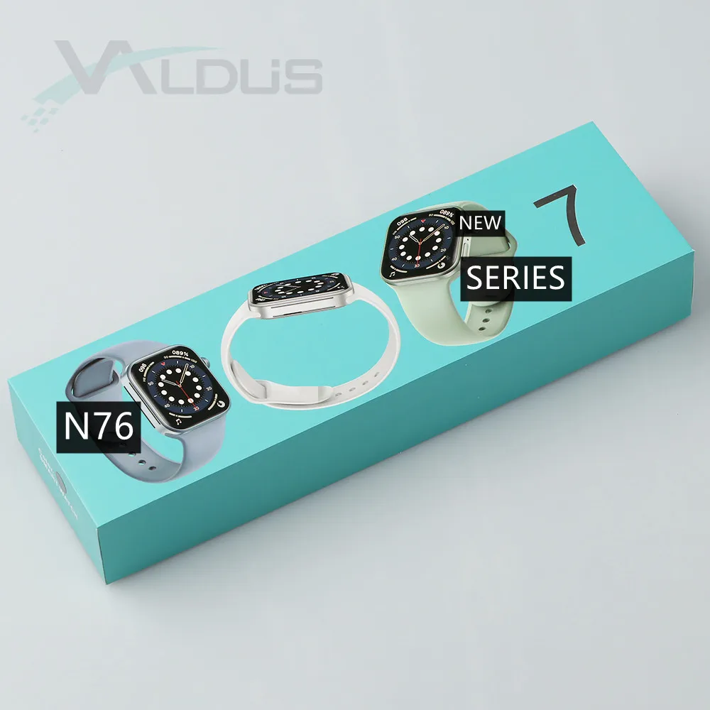 

2022 Dropshipping wearable device original Reloj Inteligente series7 smartwatch IP 68 Heart Rate watch 7 n76 smartwatch, Multi