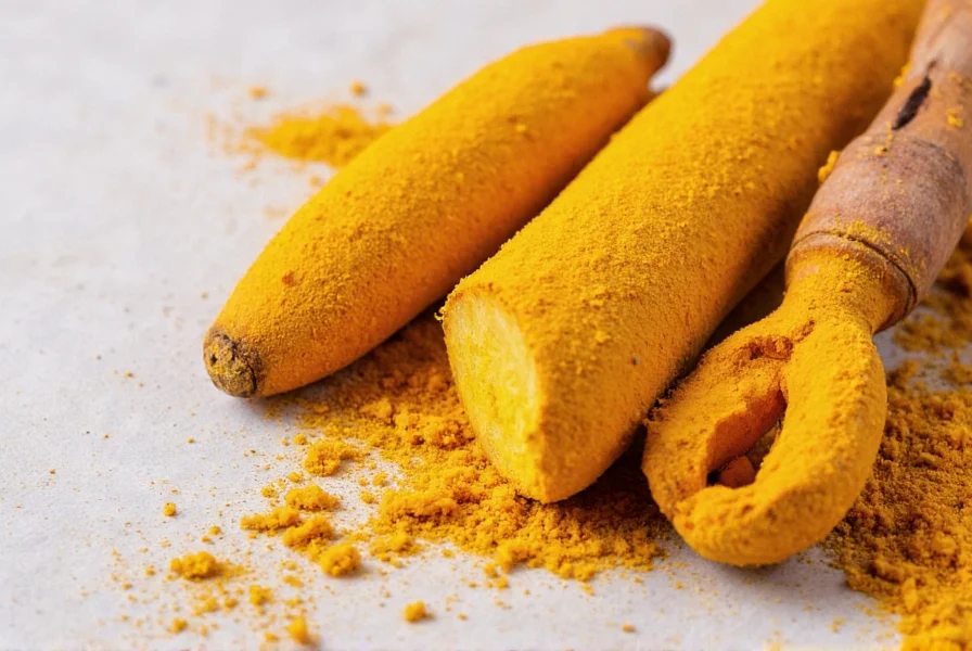 Properly stored turmeric in glass containers