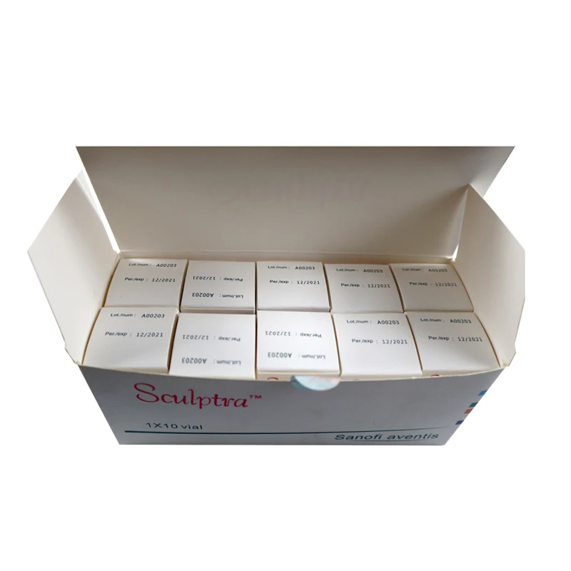 

Sculptra Sculptra Plla Injection Stimulates Collagen Production PLLA Powder Poly L Lactic Acid