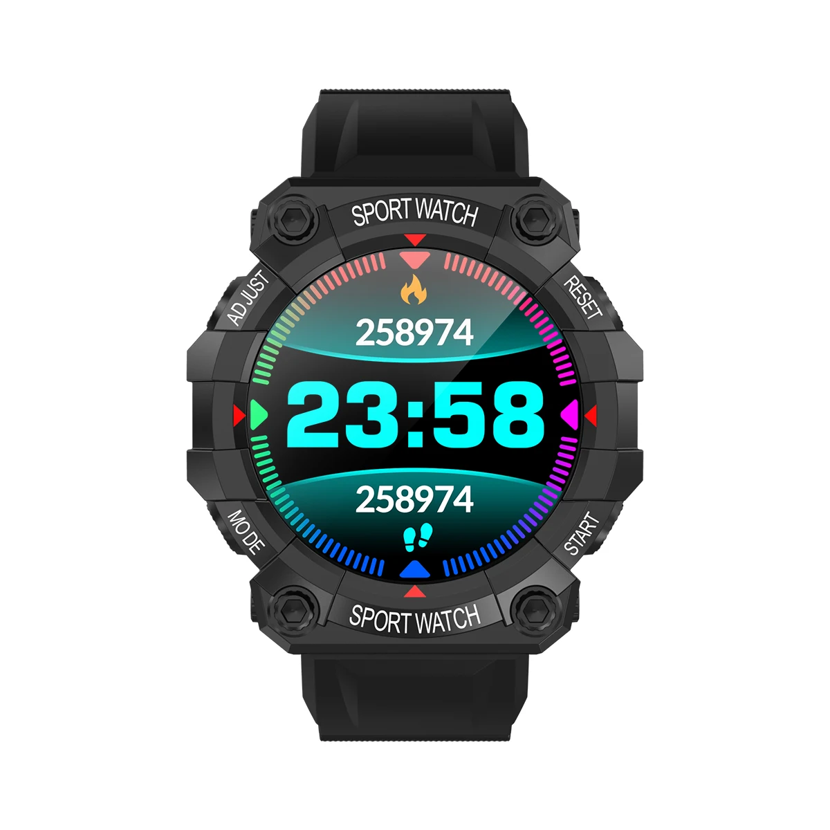 

Wholesale Sport Smart Watch FD68 Blood Pressure Incoming Call Long Standby Time Fitness Watch Smart Bracelet, 5 colors