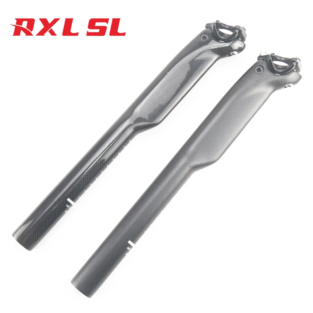 

Wholesale Bicycle Black Breaking Wind Seat Post 27.2/30.8/31.6*350/400mm MTB Carbon Seatpost Bicycle Mountain Bike