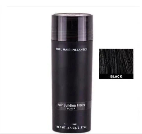 

Fiber Human Hair And Closure Hair Building Spray Pump Treatment Hair Building Fibers Black Set