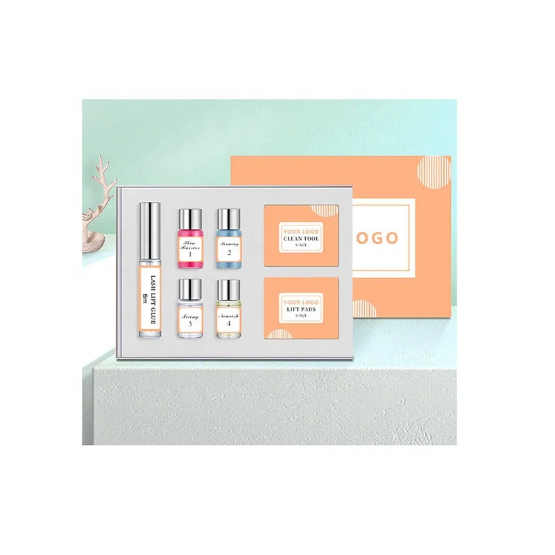 

Private Label Lashlift Set Professional Eyelash Lift Kit Joinshine Brow Logo Set Eyelashes Curler, Customized