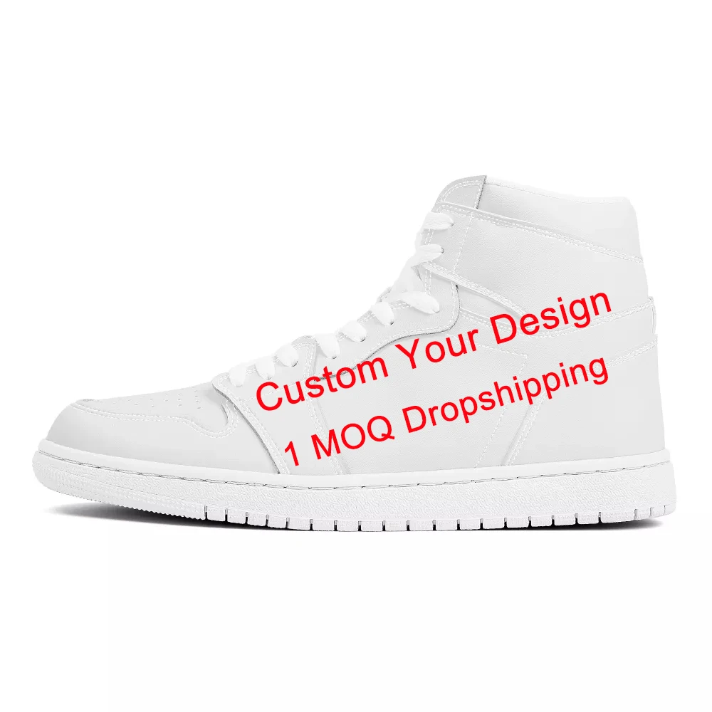 

Moq 1 Fashion Casual Shoes 2021 Custom Personalised Logo Leather High Top Walking Sports Shoes Male Sneakers Zapatillas, Customized color