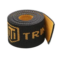 

Best Quality Custom Logo Waterproof Double Twill Pp Flat Jacquard Webbing Straps