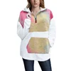 Wholesale Monogram 1/4 Zip Polyester Pullovers Custom Sweater
