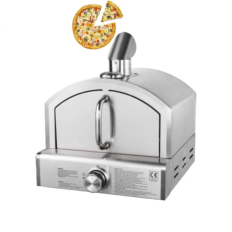 

Hot sale freestanding gas fired fast pizza oven for outdoor garden