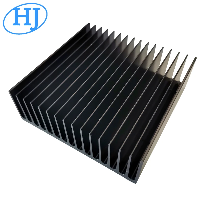 

Square black anodized cob heatsink 120(W)*40(H)*120(L)mm