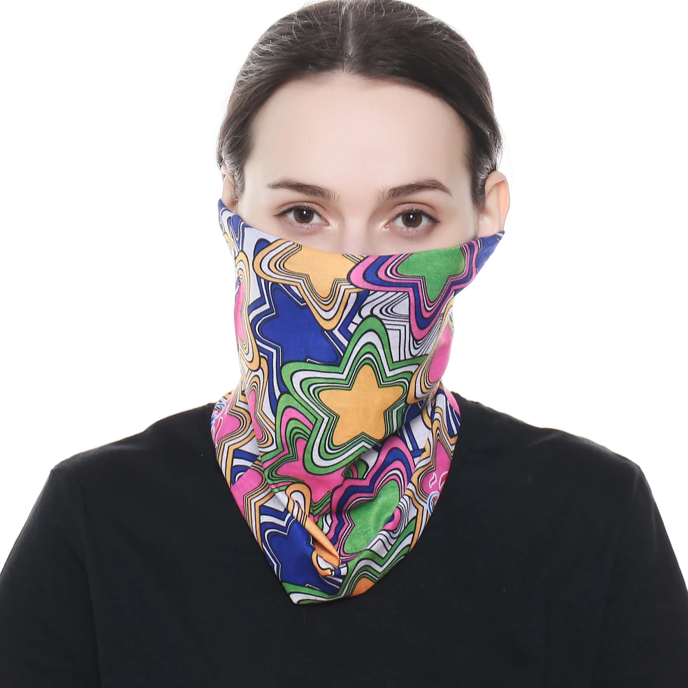
Jiabao Multi Use Polyester Neck Tube Warmer Head Scarf Scarves Face Mask Women Bandana 