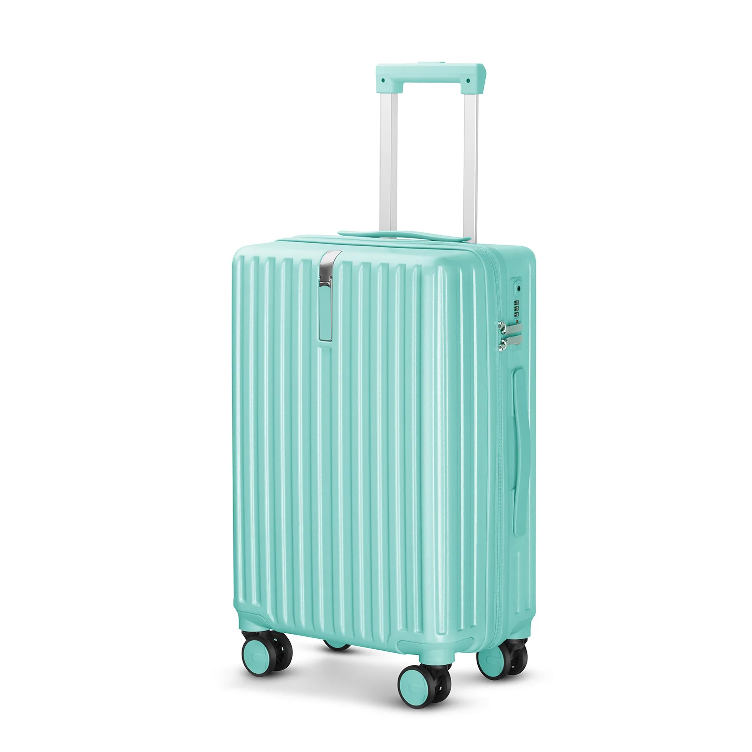 

24 inch aluminum frame Japanese aluminum frame large capacity trolley case universal wheel boarding case travel aluminum frame, Multicolor