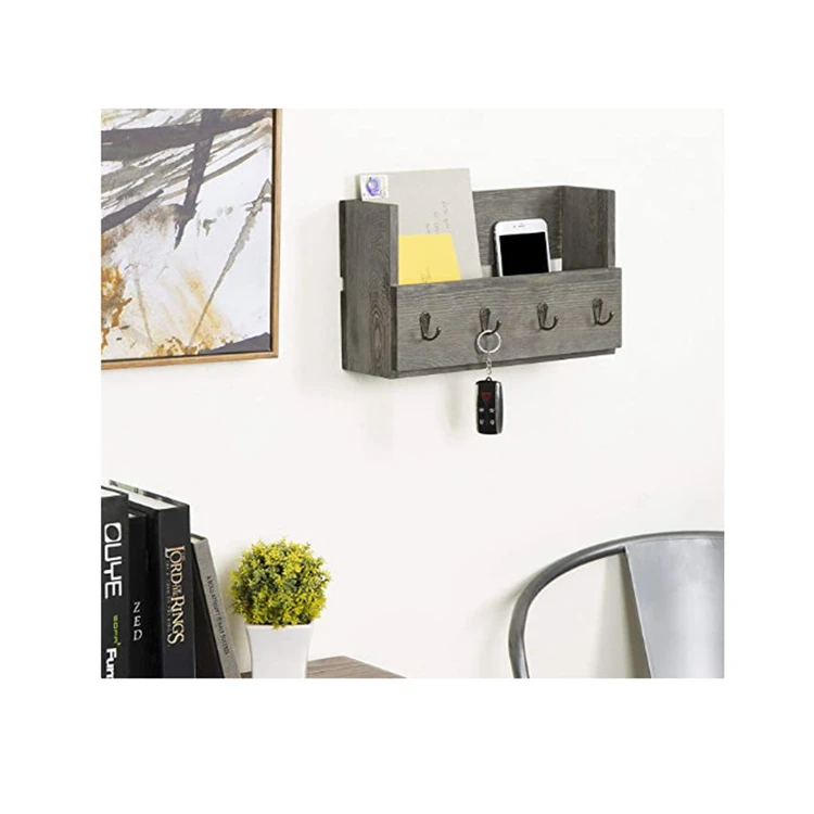 magnetic key holder wood 