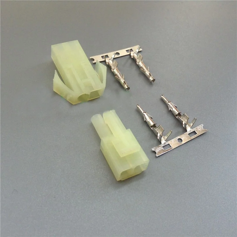 Mini Tamiya Style Battery Connector Plugs Male Female Plug With Nickle
