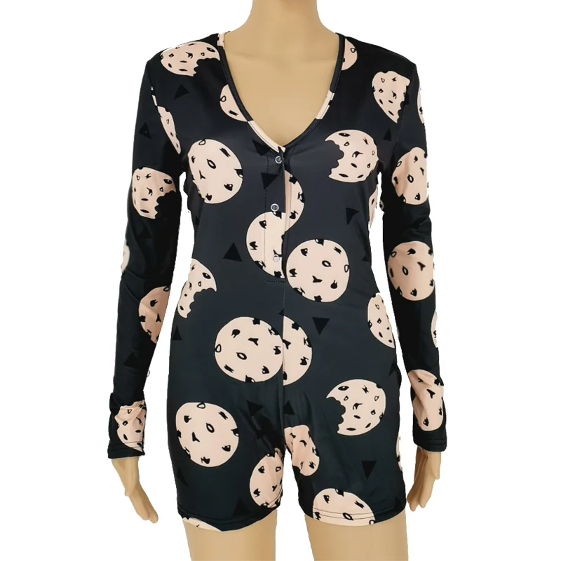 
Plus size polo t shirt romper baby pajamas sleepwear Pajamas adult Onesie for women 