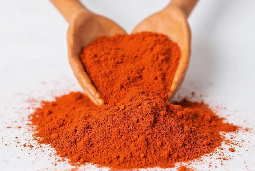 Spoon with paprika