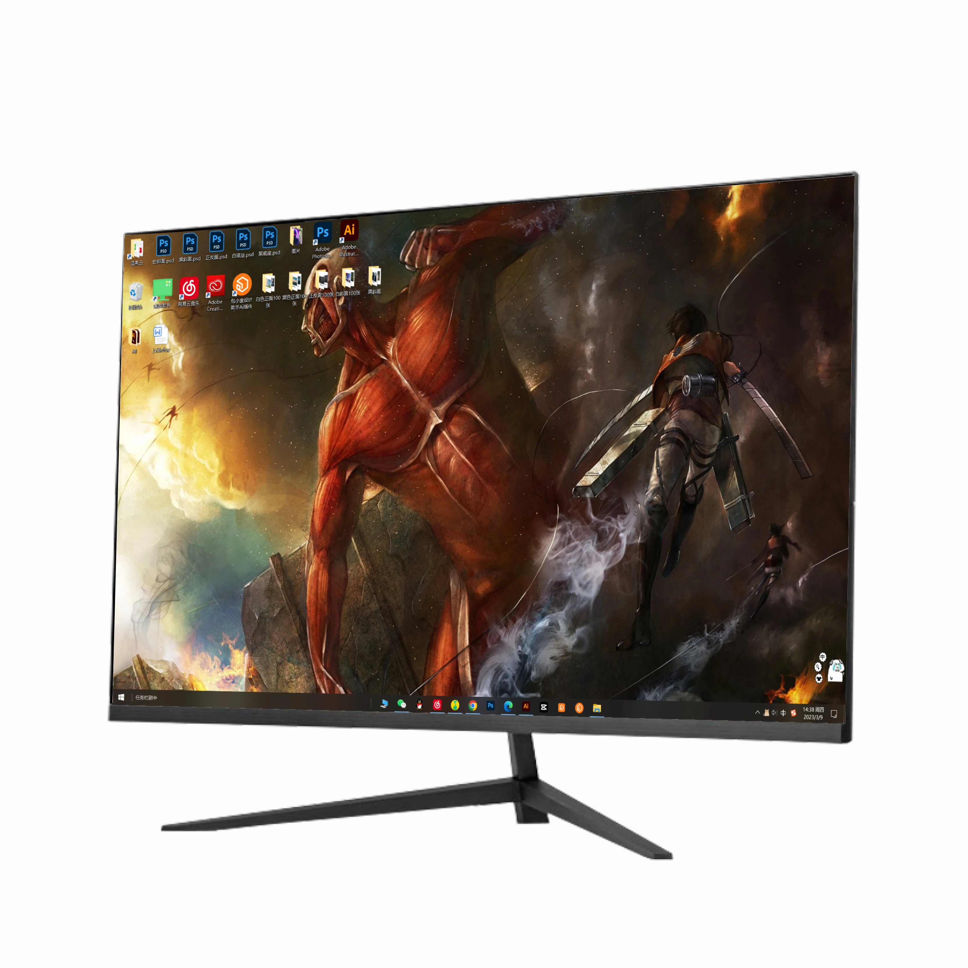 

2023 24 27 Inc Screen 144hz 1ms Curved Led Game Monitor